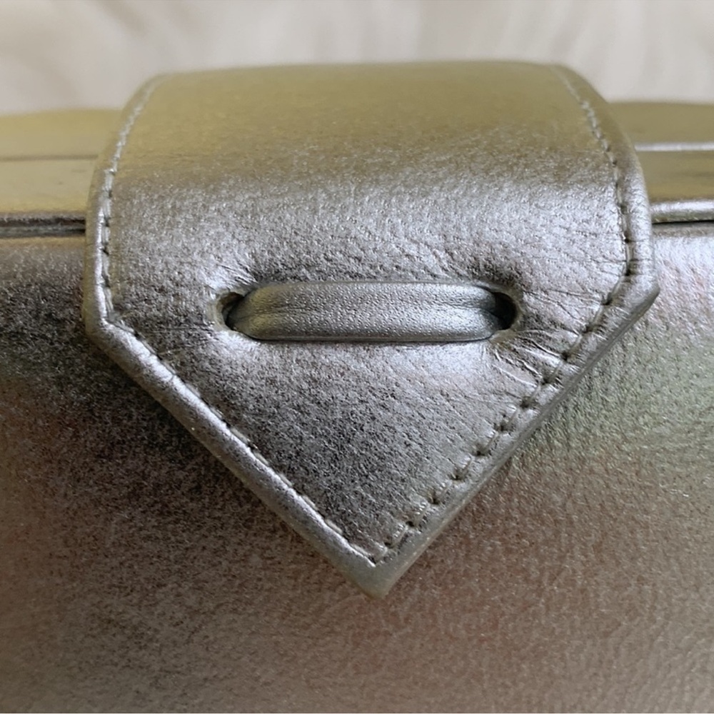 Vintage Barbara Bolan Metallic Ombre Geometric Shoulder Bag - Picture 8 of 16